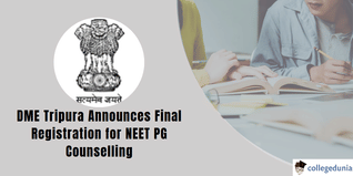Tripura NEET PG Counselling: DME Tripura Announces Final Registration; Check Deadline Here